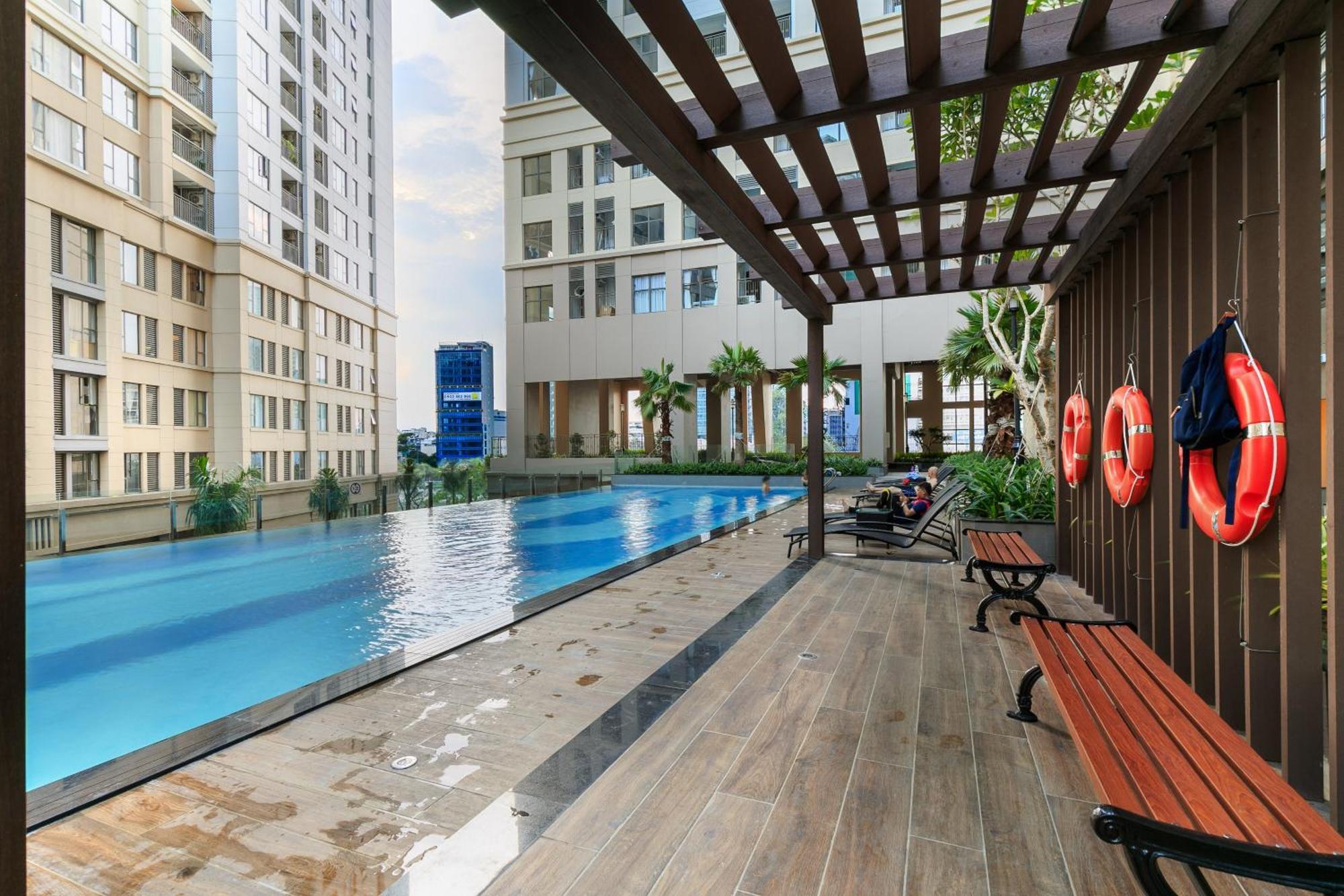 Ct Apartment At Rivergate Residence D4 Хошимін Екстер'єр фото